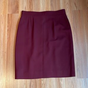 Vintage ESCADA - Dark Red Skirt